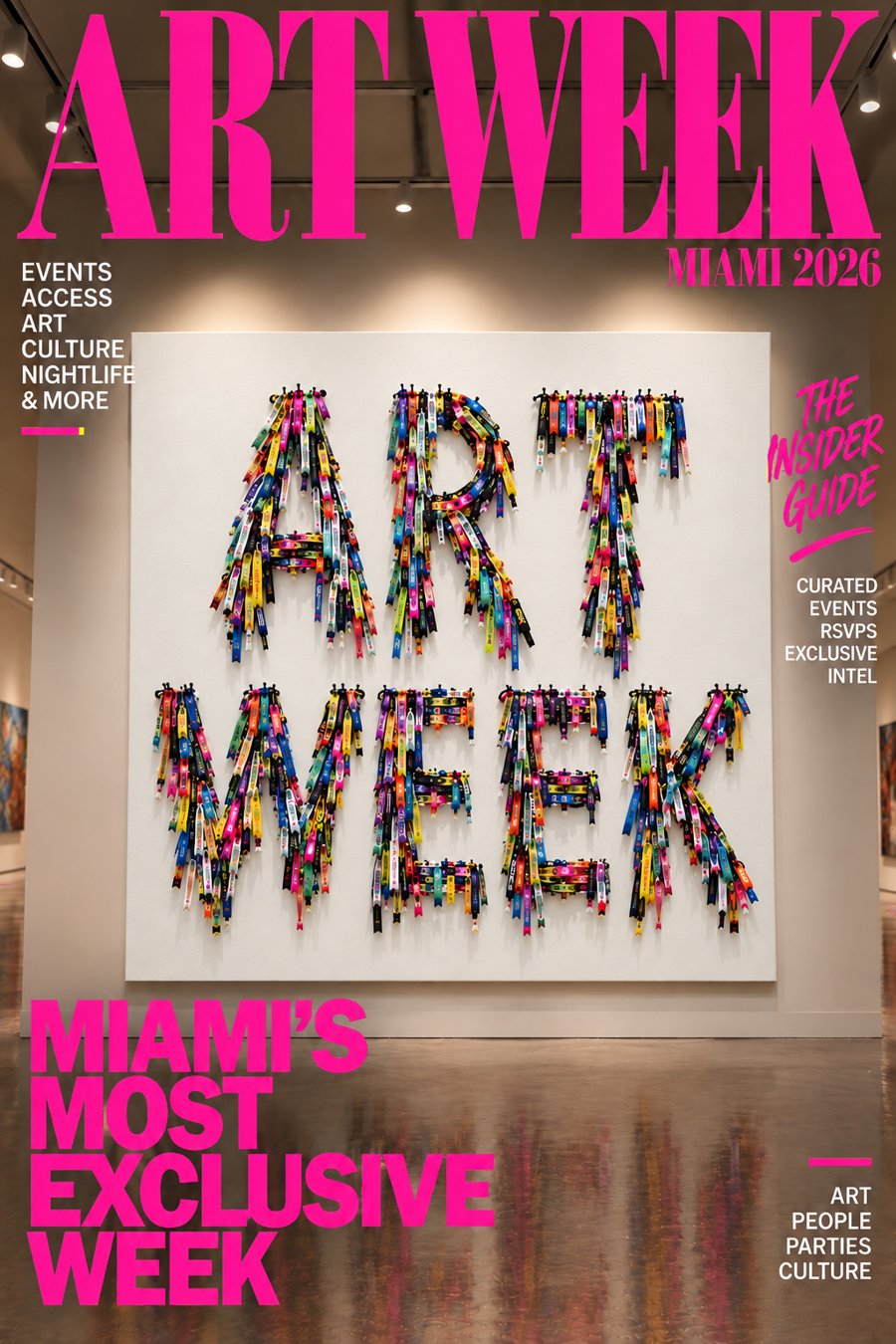 Cover of the Full Circle Insider Miami Art Week 2026 Guide, Art Week Miami 2026, The Insider Guide